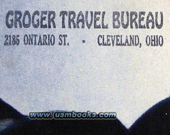 Groger Travel Bureau in Cleveland, Ohio