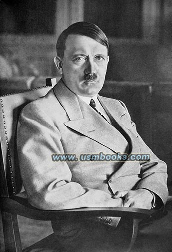 ADOLF HITLER PHOTO PORTRAIT HEINRICH HOFFMANN