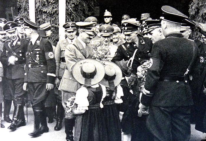 Hitler, RFSS Himmler, SS uniforms