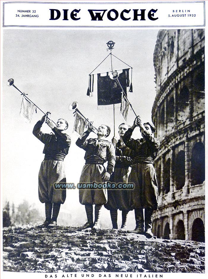 DIE WOCHE ~ SPECIAL EDITION ON MUSSOLINIS FASCIST ITALY