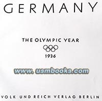 GERMANY - THE OLYMPIC YEAR 1936, Volk und Reich Verlag Berlin