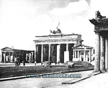 Brandenburg Gate Berlin 1945