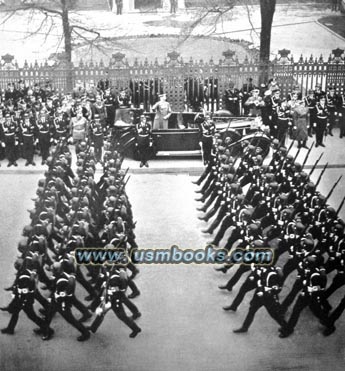 Nazi military parade Wilhelmstrasse Berlin 20 April 1939