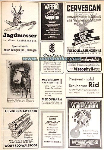 Nazi era hunting advertising