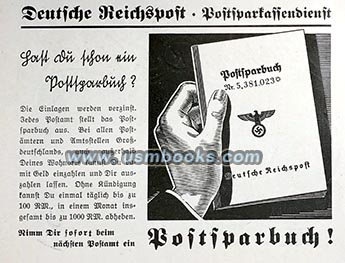 Deutsche Reichspost savings account