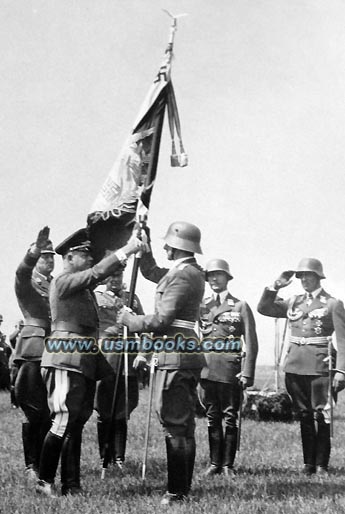 dedication of the squadron flag