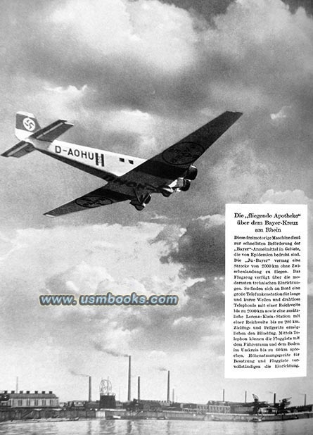 Flying BAYER pharmacy