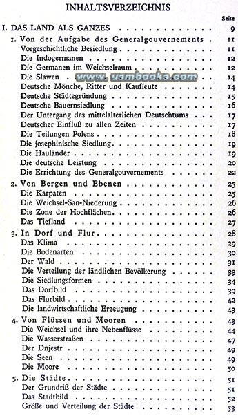 Landeskunde des Generalgouvernements, Burgverlag Krakau 1943