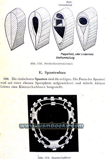 Luftwaffe airplane ribs, framework