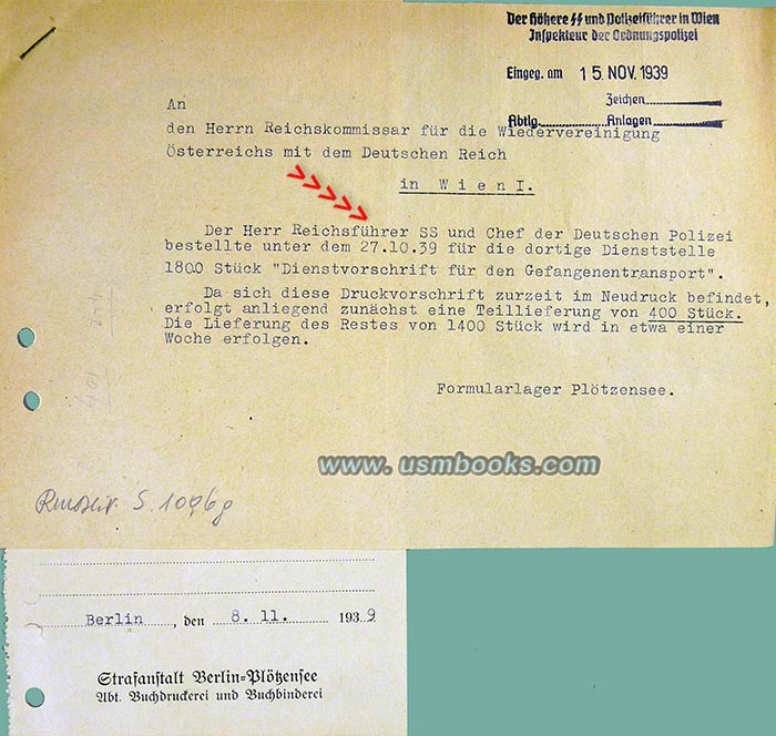 Der Reichsfhrer-SS und Chef der deutschen Polizei Heinrich Himmler