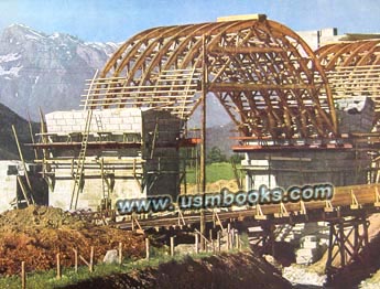 Third Reich freeway bridge construction near Salzburg