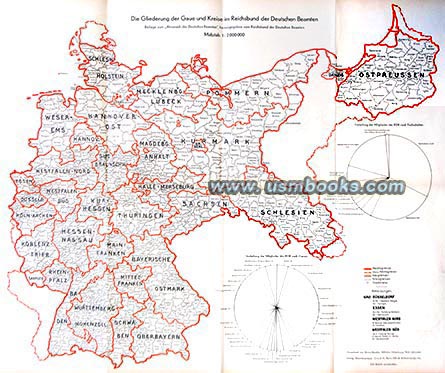 RDB Gliederungen 3. Reich Deutschland