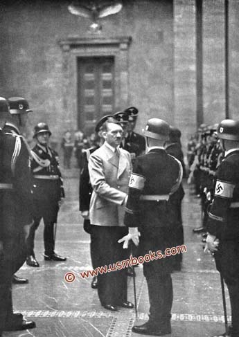 Adolf Hitler and Heinrich Himmler