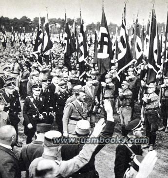 Adolf Hitler in Nuernberg in 1933