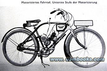 Wanderer motorized bicycle