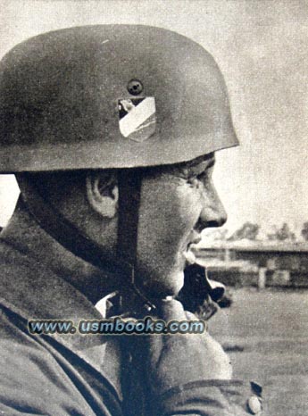 Nazi paratrooper helmet