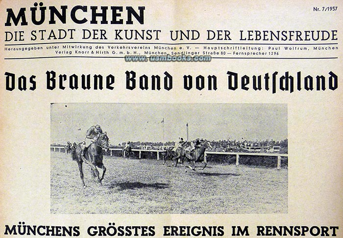 das Braune Band von Deutschland 1937