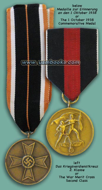 Nazi Sudetenland medal