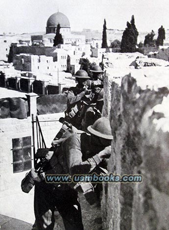 British military in Palestine