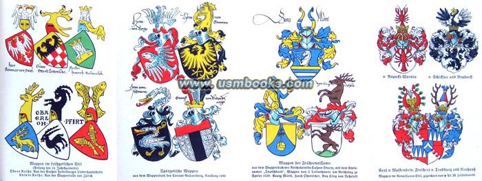 Third Reich family crests