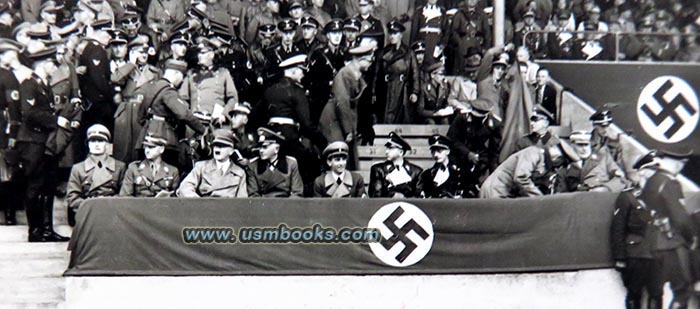 1937 NS-Kampfspiele, Hitler, Hess, Goebbels, Himmler, Hierl, Goering